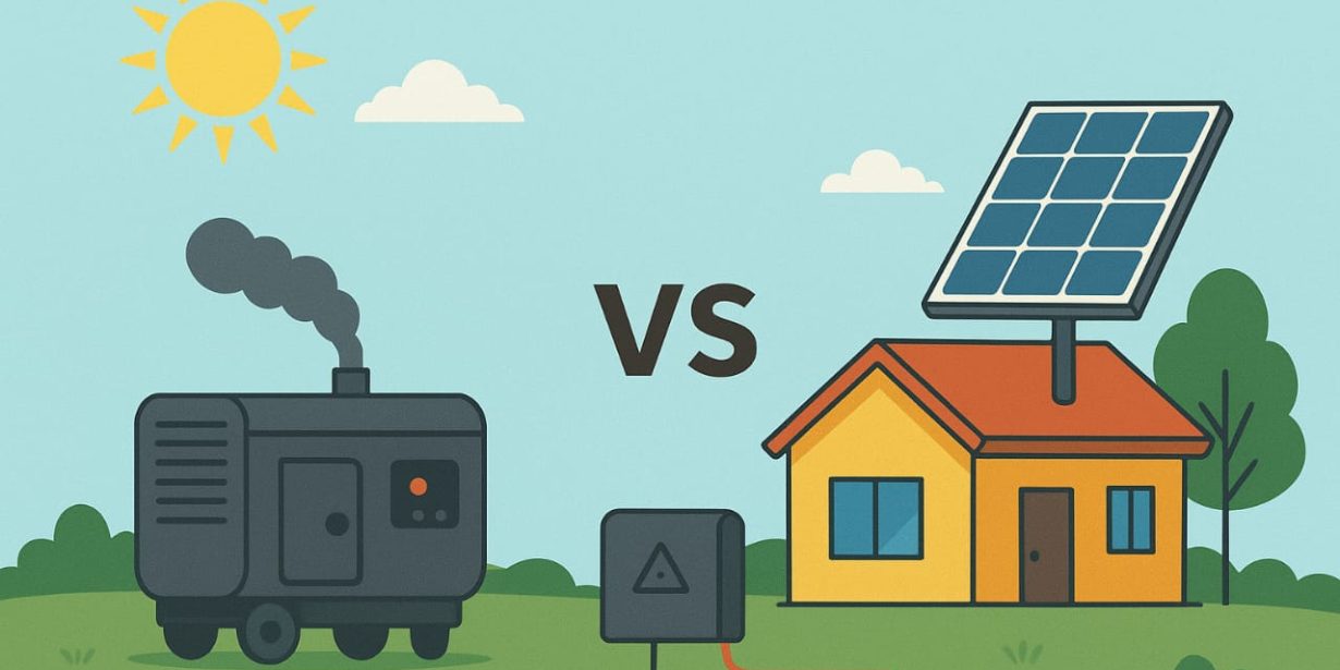 Solar vs Generator Cost in Nigeria — Which is Truly Cheaper